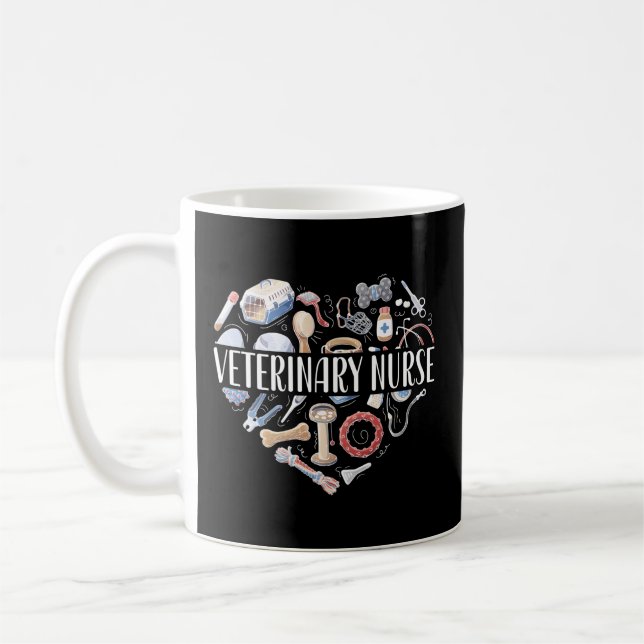 Mug Infirmière vétérinaire Infirmière vétérinaire Infi (Gauche)