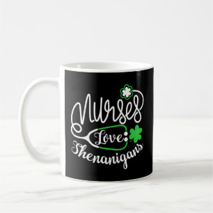 Mug Infirmières Love Shenanigans - Rn Jour de la St Pa