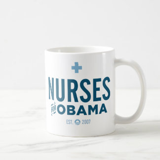 Mug Infirmières pour Obama