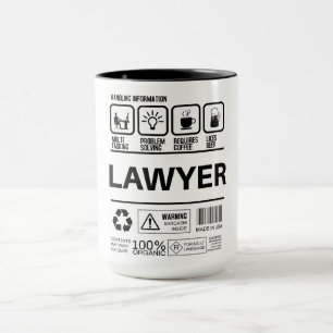 Mug Informations amusantes sur le traitement des avoca
