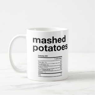 Mug Informations nutritionnelles sur la purée de pomme