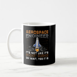 Mug Ingénieur Aérospatial cool Pour Hommes Femmes Aéro