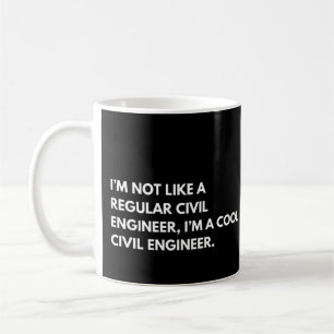 Mug Ingénieur civil Citation drôle