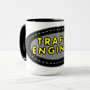 Mug Ingénieur de la circulation Oval