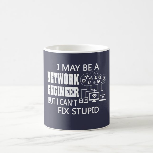 Mug Ingénieur de réseau (Centre)