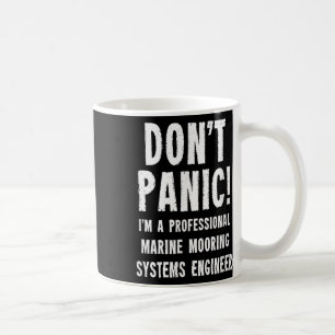Mug Ingénieur de systèmes d'amarrage marin