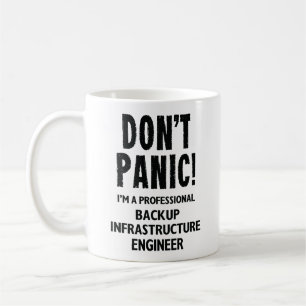 Mug Ingénieur d'infrastructure de sauvegarde