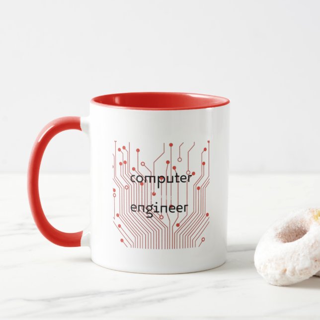 Mug Ingénieur informatique (Avec donut)
