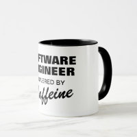 Ingénieur logiciel propulsé par la caféine drôle c