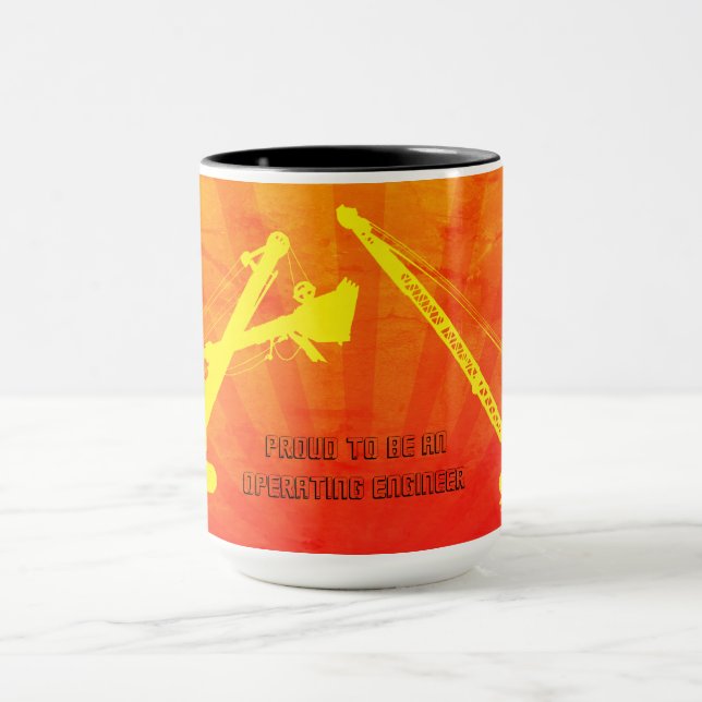 Mug INGÉNIEUR OPÉRATIONNEL DE LA grue et de la chaussu (Centre)