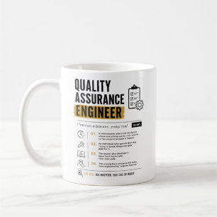 Mug Ingénieur QA testeur de logiciel assurance qualité