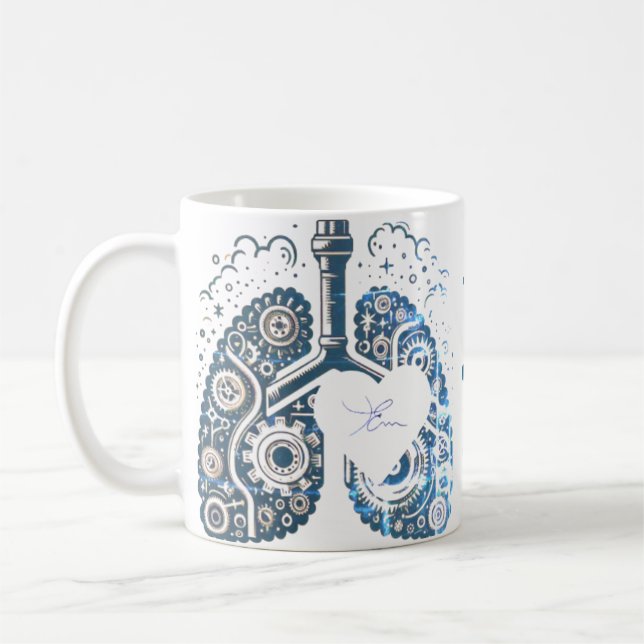 Mug Inhalo de coeur (Gauche)