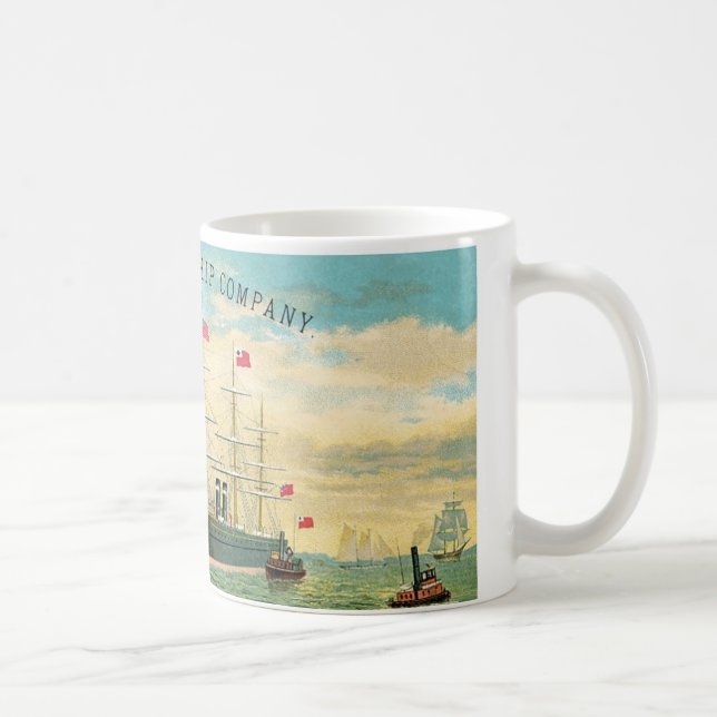 Mug Inman Steamship Company (Droite)