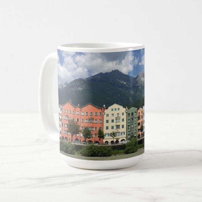 Mug Innsbruck La ville autrichienne au Tyrol (Devant gauche)