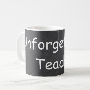 Mug Inoubliable enseignant Chalkboard Design Idée cade