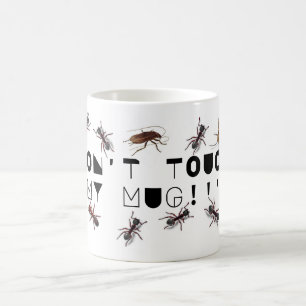 MUG INSECTES. ROACHES, BOUGIE DE CAFÉ