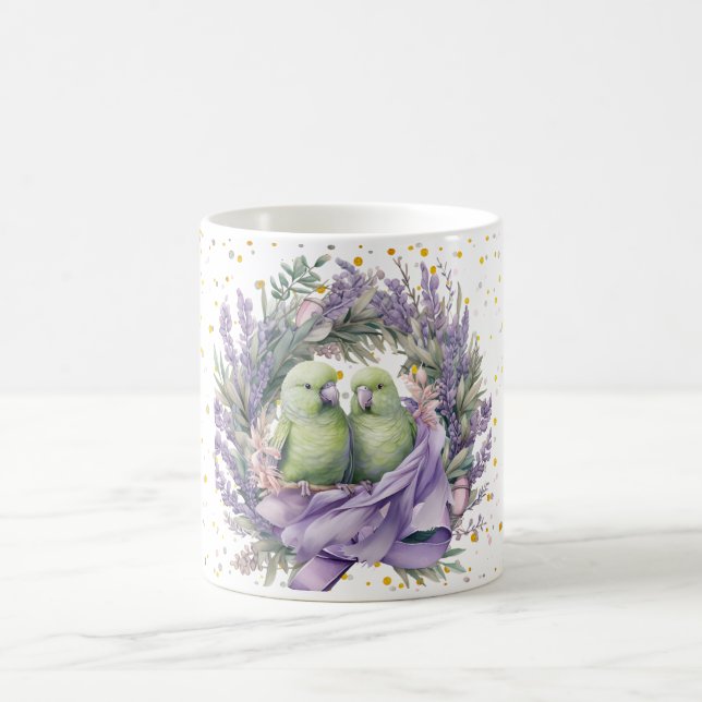 Mug Inséparables au Lavandin (Centre)
