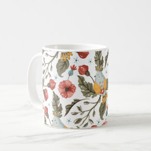 Mug Inséparables floraux Motif bohème
