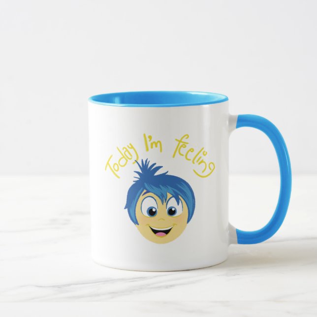 Mug Inside Out 2 Aujourd’hui je ressens Joy Graphic (Droite)