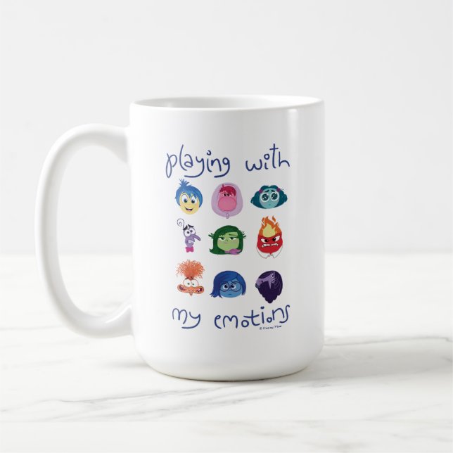 Mug Inside Out 2 Jouer Avec Mes Émotions Graphique (Gauche)