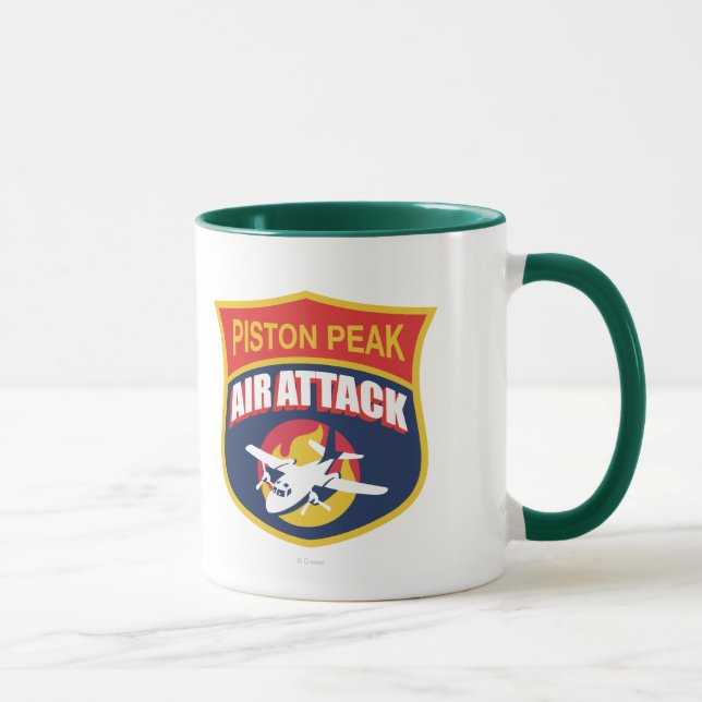 Mug Insigne d'attaque aérienne Piston Peak (Droite)