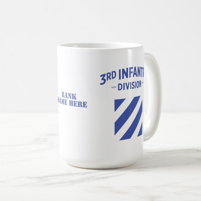 Mug Insigne de la 3e division d'infanterie (Devant droit)