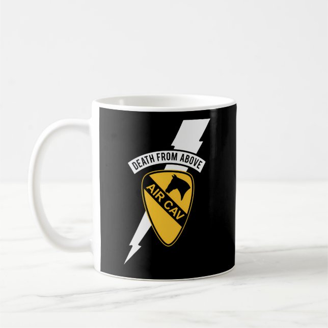 Mug Insigne D'Hélicoptère De La Cavalerie Aérienne 1Èr (Gauche)