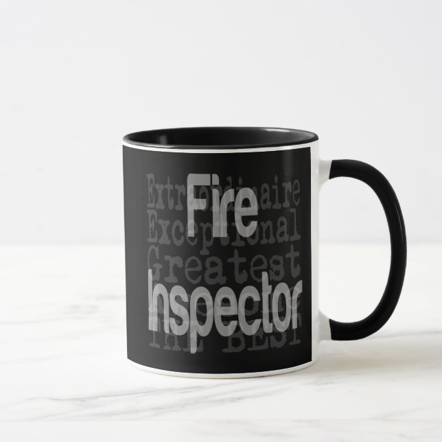 Mug Inspecteur d'incendie Extraordinaire (Droite)