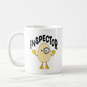 Mug Inspecteur Egghead Texte