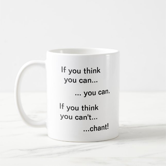 Mug inspirant bouddhiste SGI (Gauche)