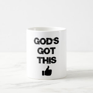 Mug Inspiration chrétienne : Dieu a reçu cette citatio