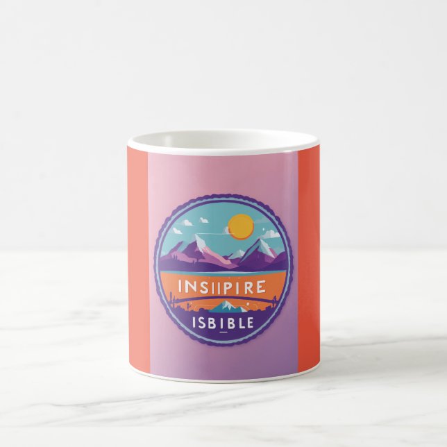 Mug Inspiration de la brillance montante (Centre)