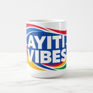 Mug Inspiration de vibrations colorées d'Ayiti