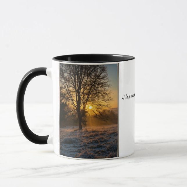 Mug Inspirational Coffee Cup with Proverbs 8:17 (Gauche)