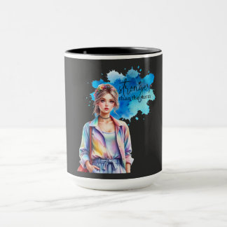 Mug Inspirational Girl Graphic 