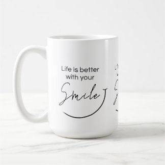 Mug Inspirational Minimalist Typography Quote Gift