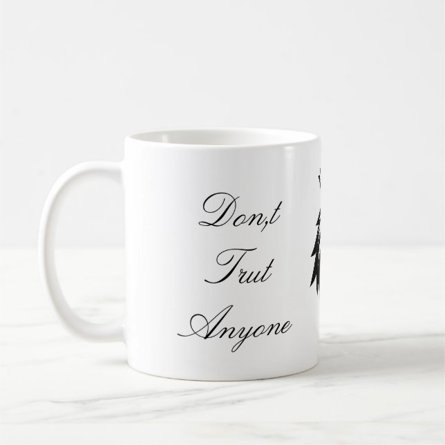 Mug Inspirational Quote Coffee Cup (Gauche)