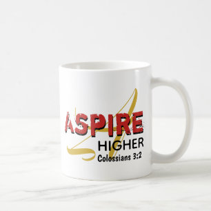 Mug Inspirationnel Christian ASPIRE HAUT