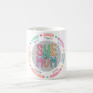 Mug Inspirationnelle Elle Est Maman Aimée
