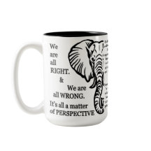Mug Inspirationnelle - Les aveugles et l'éléphant