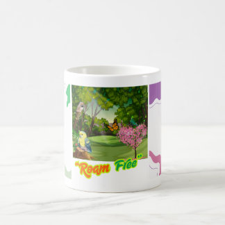 Mug Inspirationnelle "Roam Free" - Aventure.
