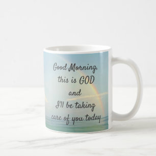 Mug Inspire Good Morning, c'est Dieu Tumbler Thermal