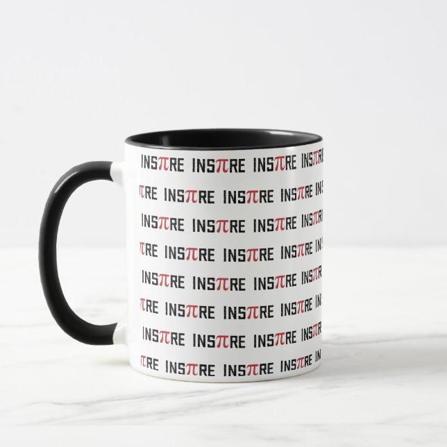 Mug InsPire Pi jour | Joyeux cadeau de jour de Pi Math (Gauche)