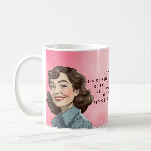 Mug Instable & Chiante - Mystique Rétro (Gauche)