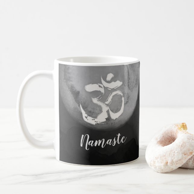 Mug Instructeur de méditation du Yoga Studio Reiki Mas (Avec donut)