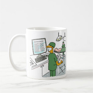 Mug Instructions pour la vérification des chirurgiens 