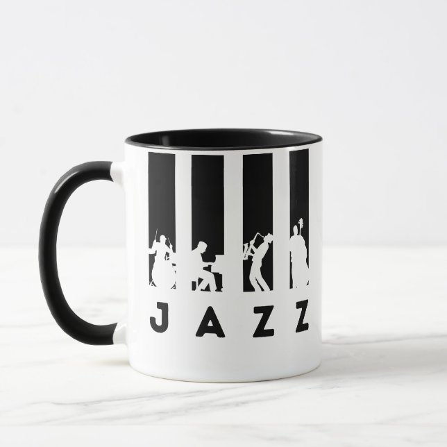 Mug Instruments de musique jazz (Gauche)