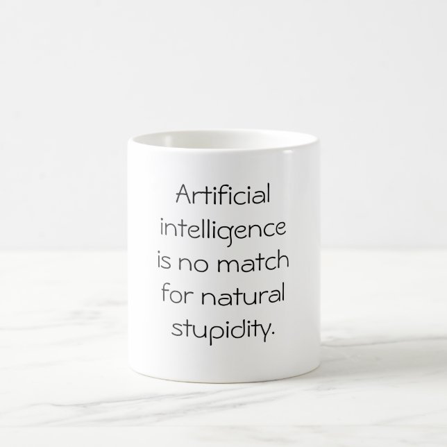 Mug Intelligence artificielle 11 onces (Centre)