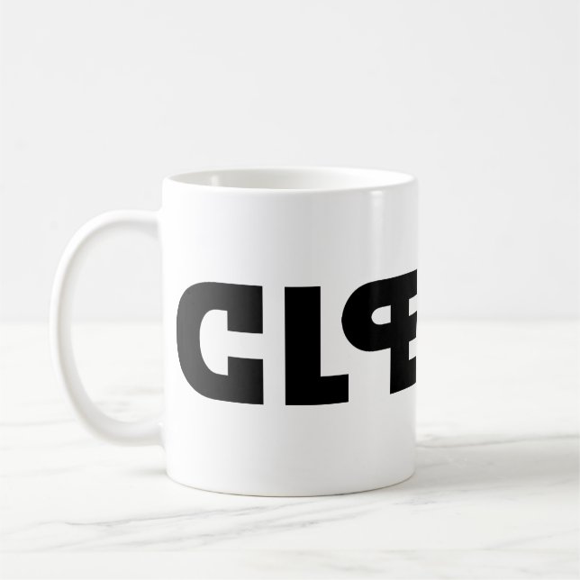 Mug Intelligent sur la Mug, imbécile dans le miroir (Gauche)