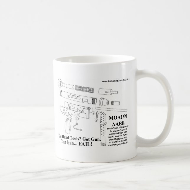 Mug Interdiction d'arme à feu… ÉCHOUER ! (Droite)